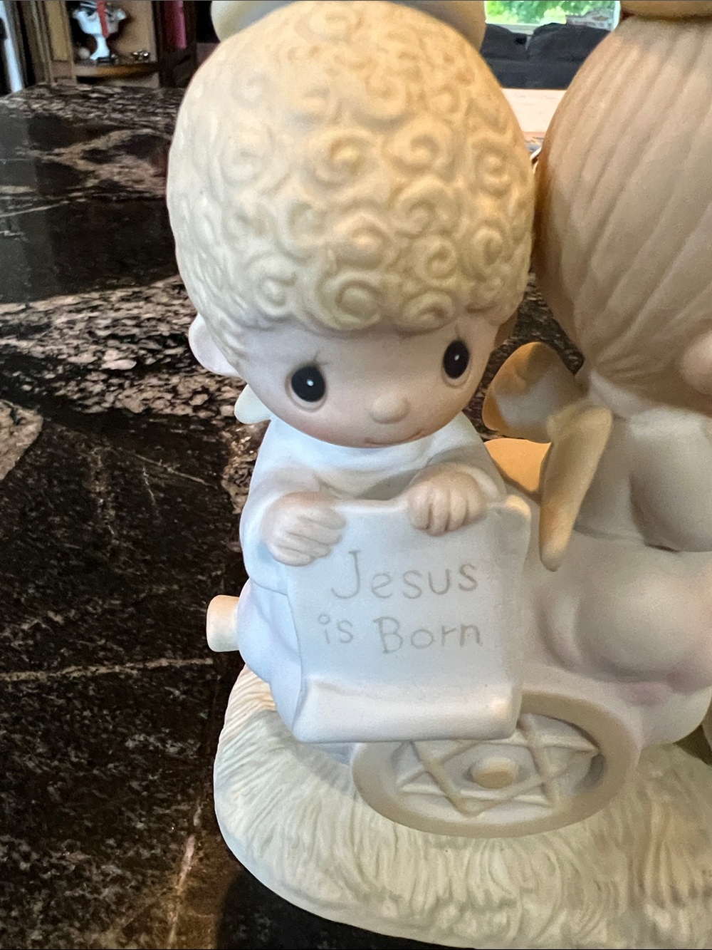 Vintage Precious Moments Nativity Figurine Collectibles-Jesus is Born. - Picture 5 of 7